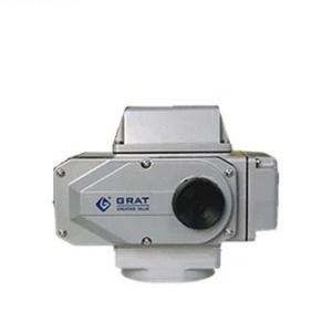 DC 24V Waterproof Intelligent Electric Valve Actuators IP67 Suhu biasa