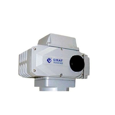 Jenis Elektronik Aktuator Listrik Cerdas 20nm IP67 Aktuator Listrik Baja Rinsing