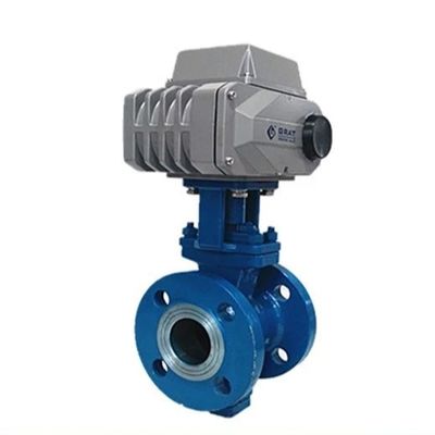 Baja tahan karat Kualitas tinggi Listrik Motorized Dn100 4 Inch Cast Steel Ball Valve