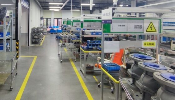 Wuhan Grat Control Valve Co., Ltd. lini produksi pabrikan