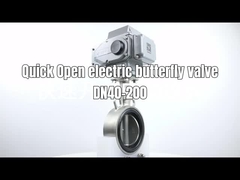 Cepat Buka Klep Kupu-Kupu Listrik - Waktu beralih tercepat dapat mencapai 2 detik