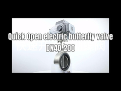 Ventil Kupu-kupu Listrik Buka Cepat