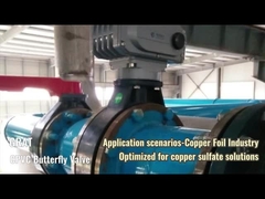 GRAT Klep Kupu-kupu CPVC Listrik