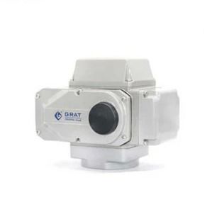HVAC Valve Alloy Quick Open Electric Actuator 20nm - 2000nm Dengan PPD DDS
