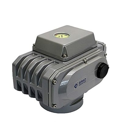 Alloy Quick Open Electric Actuator AC220V Sambungan Flange