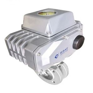 SS Quick Open Electric Actuator Flanges Connection IP67 Electric Ball Valve Actuator (Penggerak katup bola listrik)
