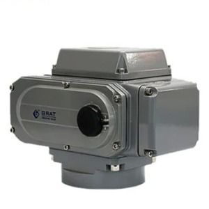 Aktor kompak stainless steel langsung terhubung IP67 Quarter Turn Electric Actuator