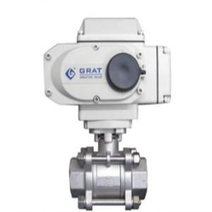 1/2 - 2 Inch 2PCS Stainless Steel Ball Valve Listrik Threaded End Ball Valve